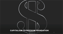 Desktop Screenshot of capitalismisfreedom.org